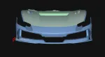 Карбоновый передний бампер для Ferrari 296 GTS GTB переделка в Speciale Феррари