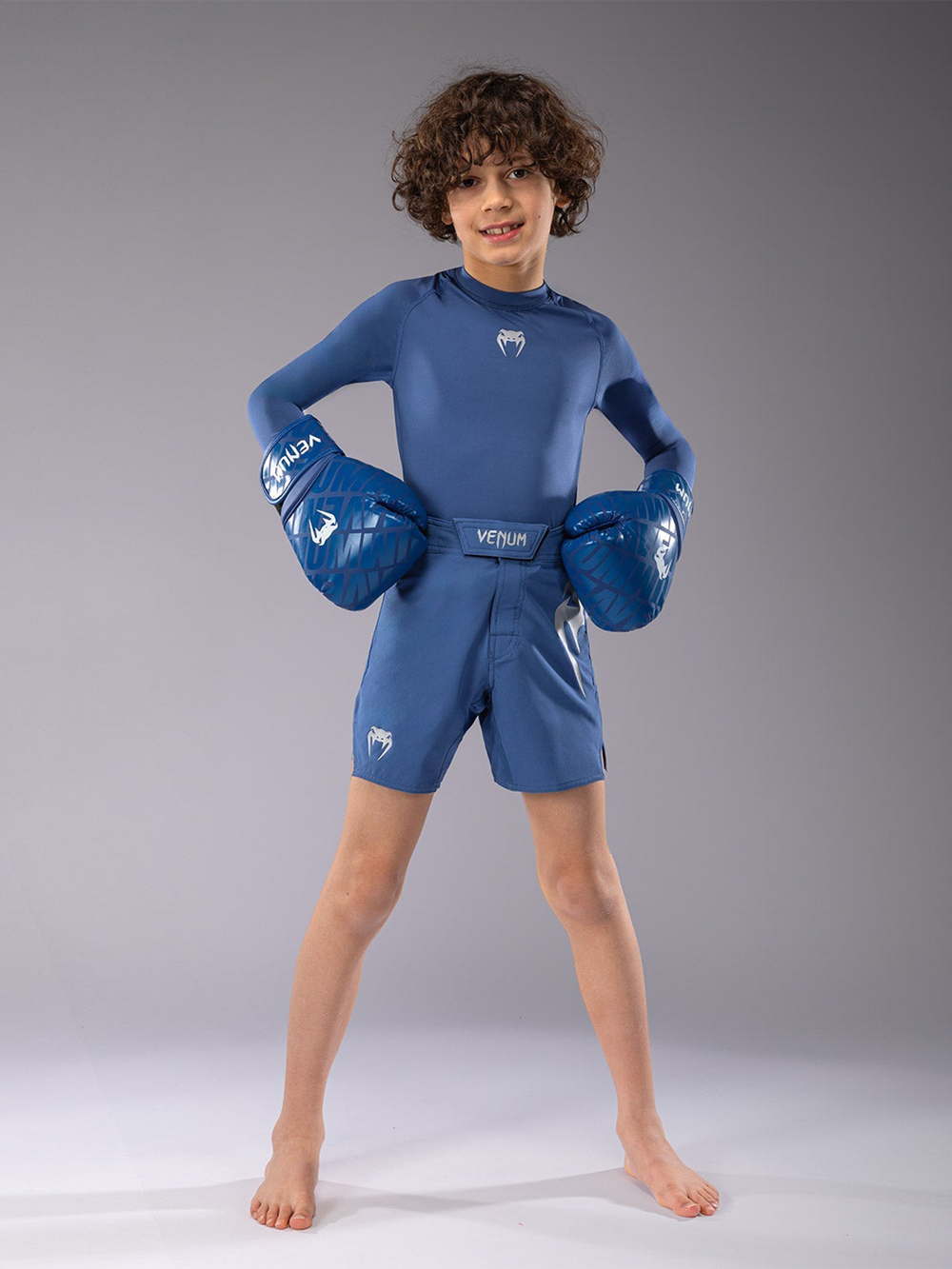 Шорты ММА детские Venum Light Royal Blue