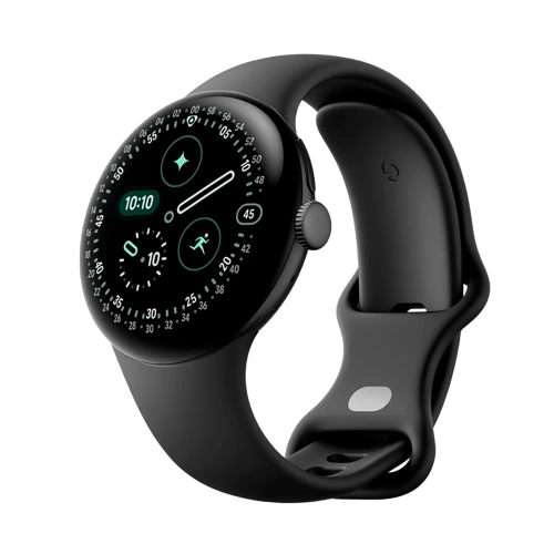 Умные часы Google Pixel Watch 4 Wi-Fi, 41mm, Matte Black/Obsidian (Черный)