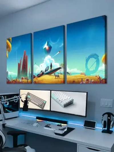Картина No Man's Sky, модульная на стену