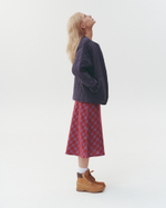 Midi Skirt Wine