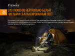 Фонарь Fenix HM23 + акб с встроенным зарядным 1600mah