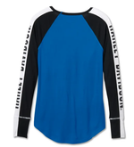 Лонгслив Authentic Bar & Shield Rib-Knit Top Harley-Davidson