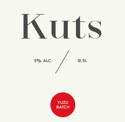Пиво Рэд Баттон Катс Юзу Батч / Red Button Kuts Yuzu Batch 20л - кег