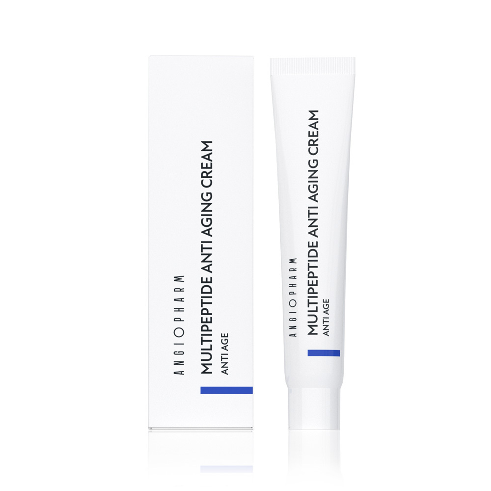 Мультипептидный омолаживающий крем Angiopharm