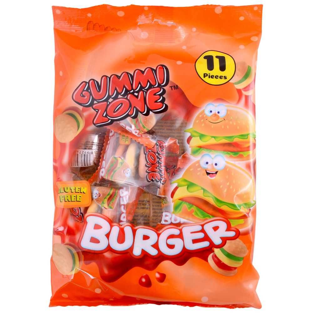 Мармелад жевательный Gummi Zone Burger 77г