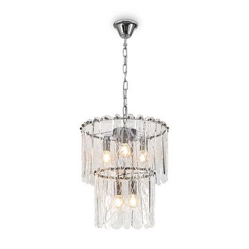 Подвесная люстра 5*Е14 FR2048PL-05CH хром Surface Freya