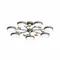 Потолочная люстра LED4U L3205-800 GR LED4U