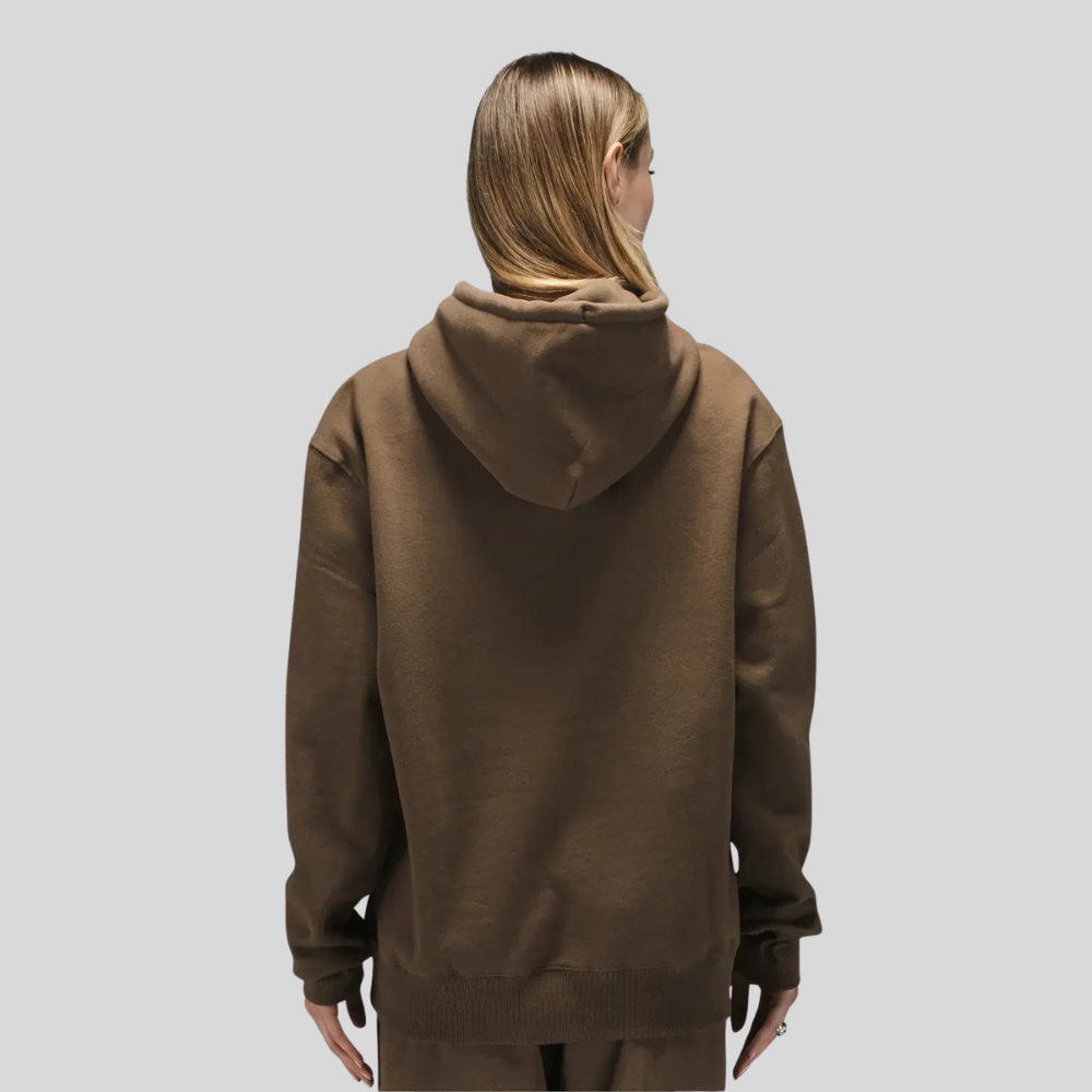Толстовка Alpha Industries Essential Hoodie Espresso (Темно-коричневая)
