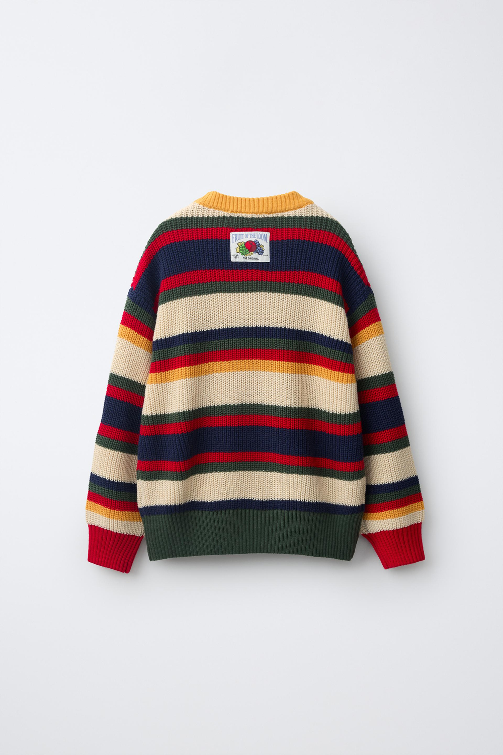 ZARA - FRUIT OF THE LOOM™ ДЖЕМПЕР В ПОЛОСКУ, РАЗНОЦВЕТНЫЙ