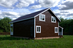 Каркас дома 10.5 x 13 м