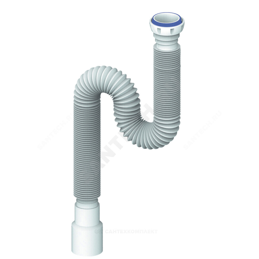 Гофра с гайкой 1 1/4" 32х32/40 L=300-1200мм Unicorn МD125