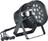 PAR 18x15 - Светодиодный PAR-прожектор RGBWA с зумом 19°-50° IP65