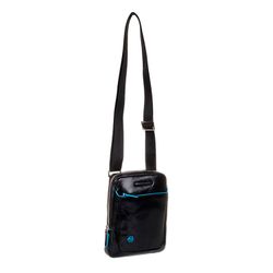 Сумка мужская Piquadro Blue Square черная телячья кожа (CA3084B2/N) 5