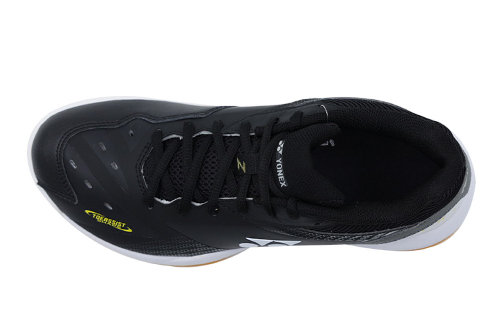 YONEX 65 3 Cushioning Slip Resistant Abrasion Resistant Breathable Lightweight Low top Badminton Shoes Men"s Black