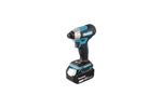 Аккумуляторный ударный шуруповерт Makita 18В, BL, XPT, Li-ion, 140 Нм, 2 скорости DTD157RTJ