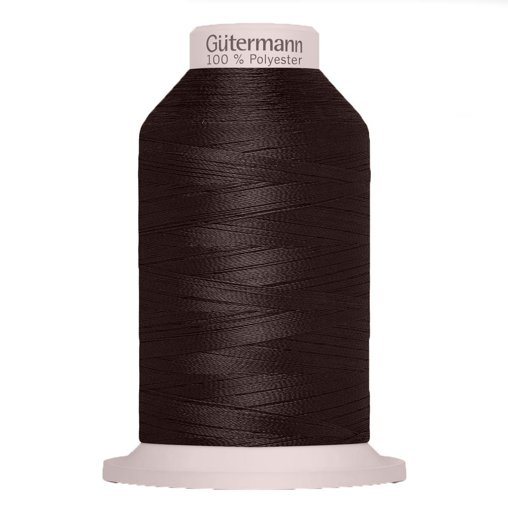 Нитка филаментная Gutermann Tera 80 (8000 метров), 1 кат. | 5662 т.коричневый