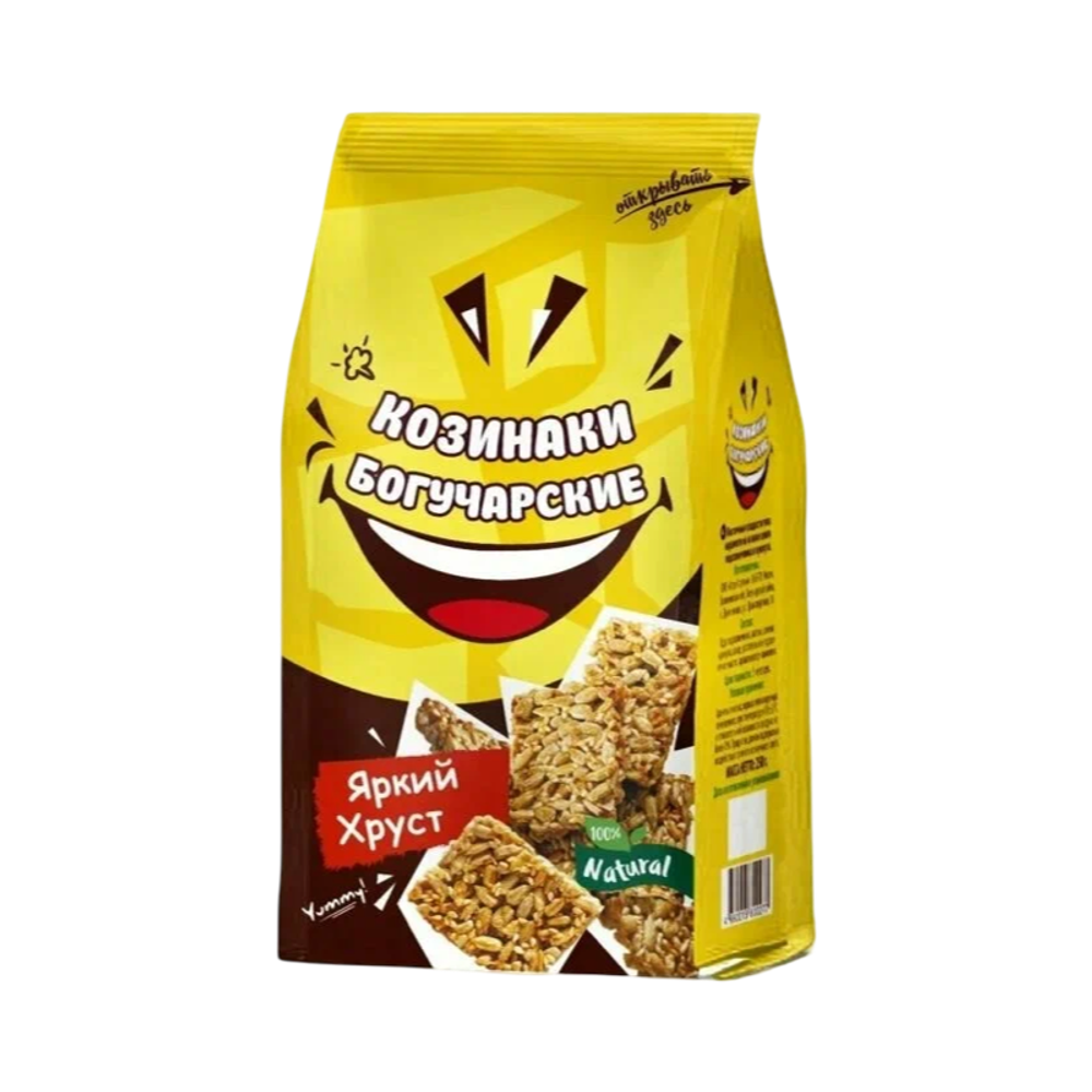 Козинаки желтые Богучарские Яркий Хруст 250гр