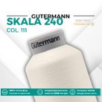 Нитки некрученые Gutermann Skala 240 (5000 метров), 1 кат. | _111 айвори