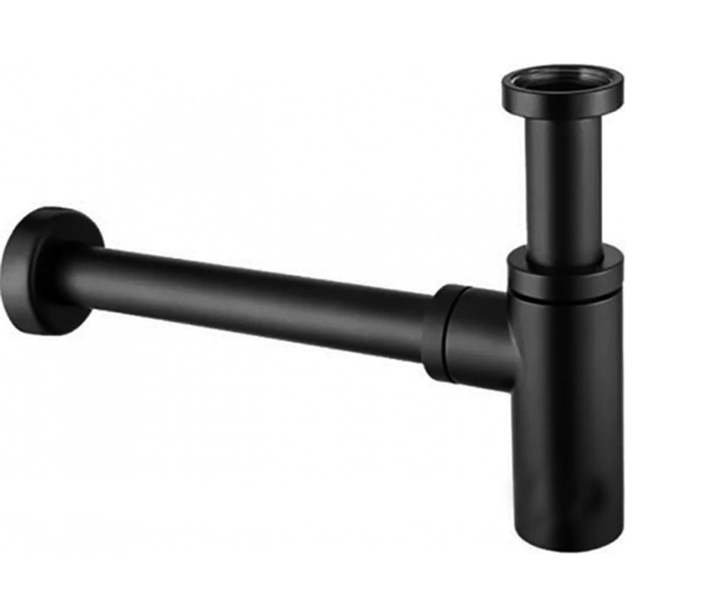 Сифон для раковины CeramaLux C058B, черный