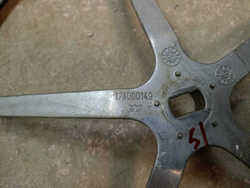 51 Шкив бака стиральной машины Ariston 174000149 б/у