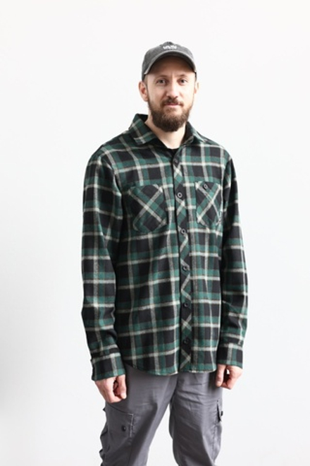 Рубашка BLK CROWN Lumberjack Green / Black