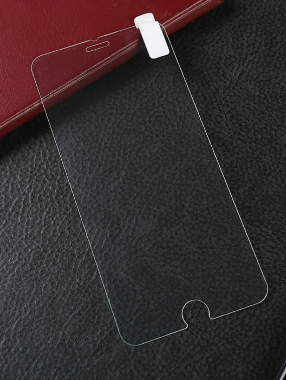 Защитное стекло 2.5D LuazON для iPhone 6 Plus/6S Plus (5.5"), полный клей