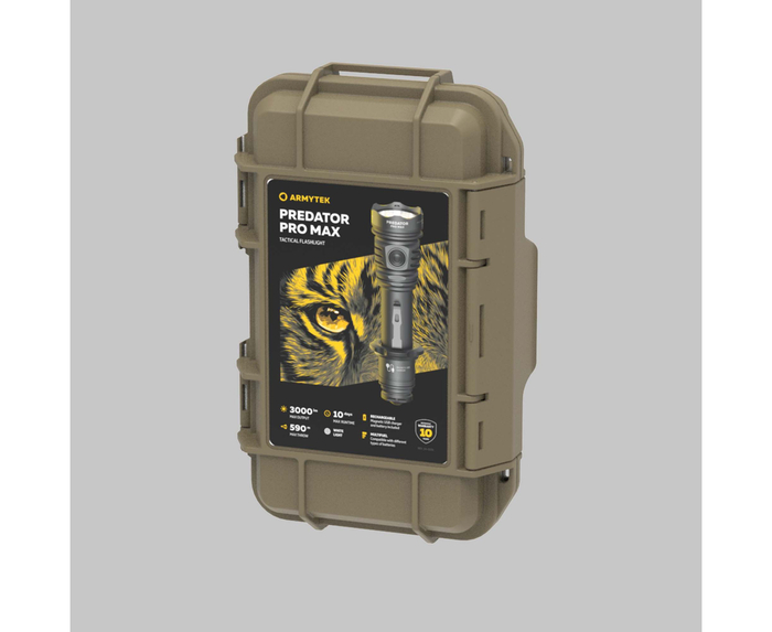 Фонарь Armytek Predator Pro Max Magnet USB White (F08201C)