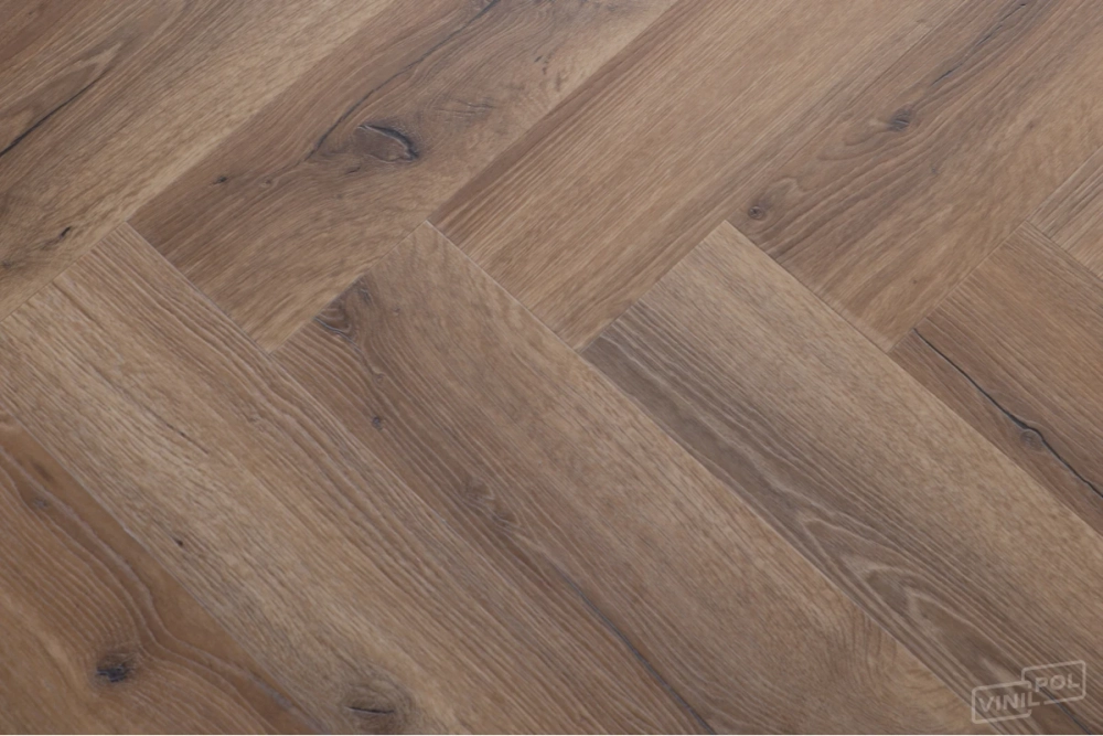 Кварц-винил Клеевой LVT Vinilam VinilPol Herringbone Glue LVT 2,5 мм Паркет Франческо 2.787 м2