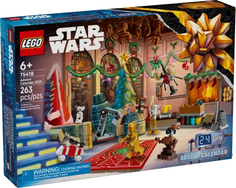 Конструктор LEGO Star Wars 75418 Адвент календарь 2025