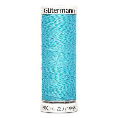 Нитки универсальные Gutermann Sew-all 100 (200 метров), 5 кат. | 028 бирюзово-голубой
