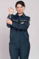 Костюм летний женский МЧС (Патруль-240, серо-синий)