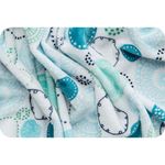 Плюш (ткань) Peppy Mockingbird Cuddle 440 г/м², 48х48 см, whimsy circle aruba