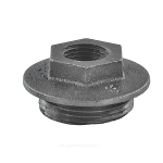 Заглушка (пробка) проходная 1 1/4"x3/4" правая резьба для чугунных радиаторов CRMTCLB