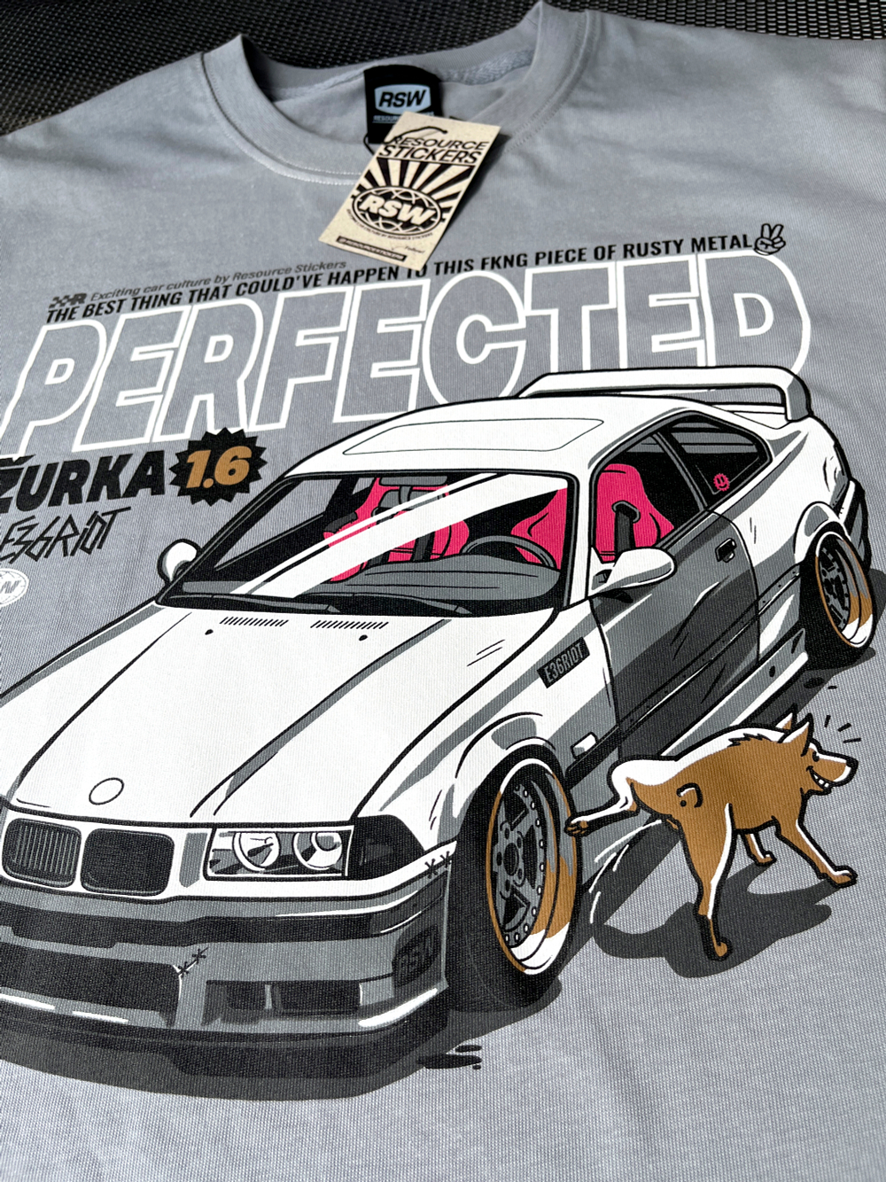 Футболка Zhurka BMW E36 perfected