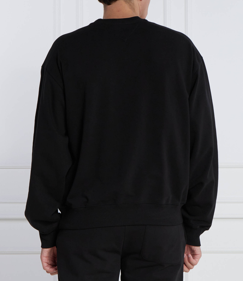 Худи BOXY SIGNATURE CREW Tommy Jeans - черный(DM0DM17784)