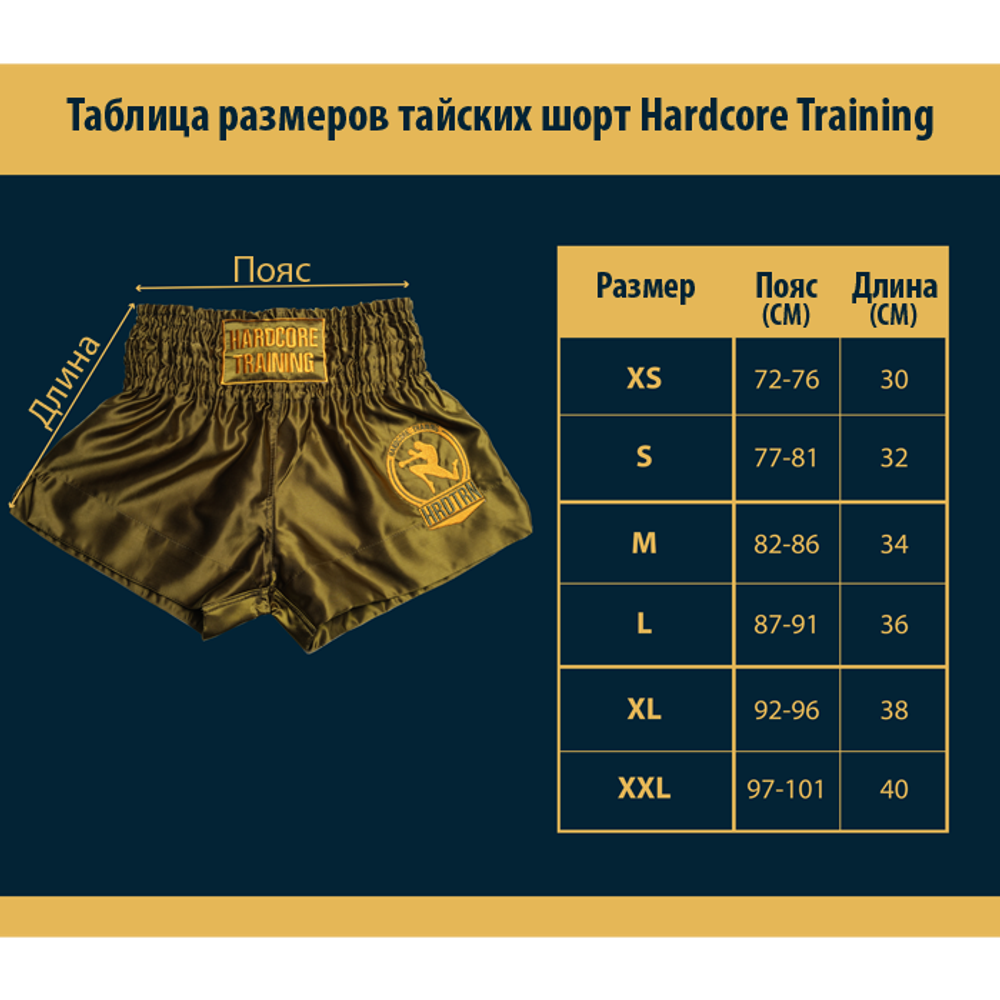 Тайские шорты HT Base 2.0 Aquamarine