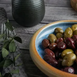 Салатник 320 мл d 16 см h3,8 см емкость для закусок Blue Panasia P.L. Proff Cuisine [1]