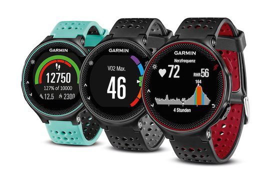 Спортивные смарт часы Garmin Forerunner 235 010-03717-55 (черно серые)