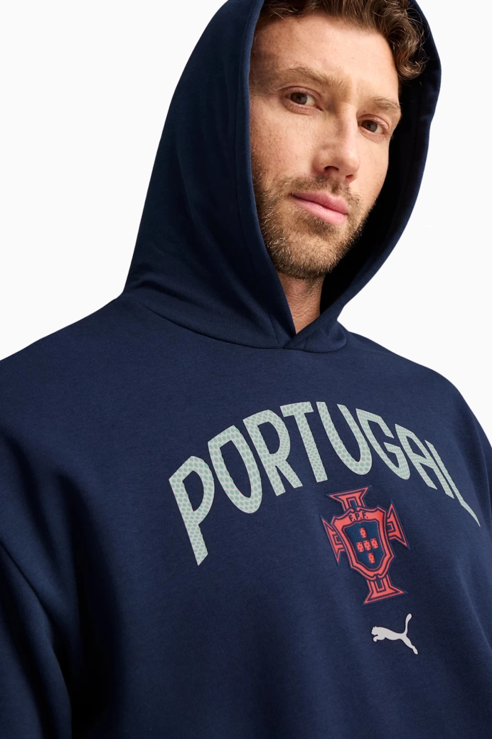 Кофта Puma Portugal 2025 ftblNRGY+ - темно-синий