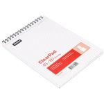 Блокнот Attache Selection Clear Pad А5 80 листов белый на спирали