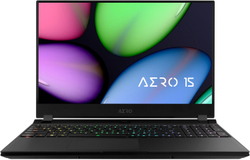 Ноутбук Gigabyte AERO 15 KB-7RU1130SH 15.6; 1920x1080 (Full HD), Intel Core i7 10750H, 2600 МГц, 16 Гб DDR-4, 512 Гб SSD, GeForce RTX 2060 6144 Мб, Wi-Fi, Bluetooth, Cam, Windows 10 Home (64 bit), чёрный