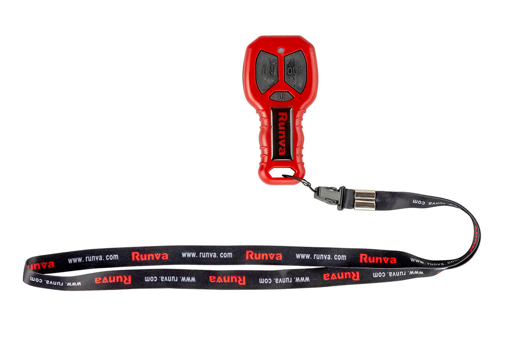Лебёдка электрическая 12V Runva 9500 lbs 4350 кг (стальной трос)