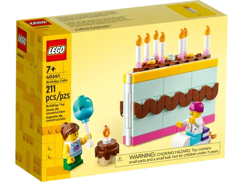 Конструктор LEGO 40641 Торт на день рождения