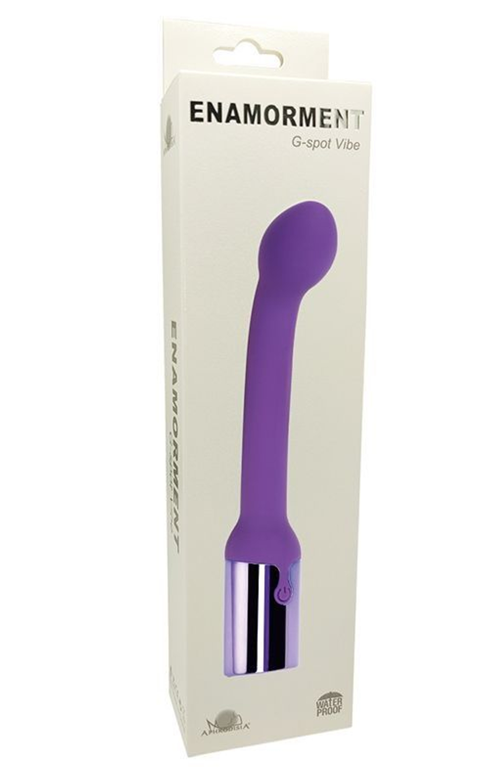 Красный вибростимулятор G-точки Enamorment G-spot Vibe - 22,5 см. (Цвет: красный)