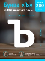 Буквы из пластика на стену