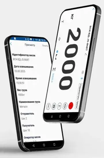Весы крановые ВСК-10000ВД (Bluetooth) и НВИ-7Д