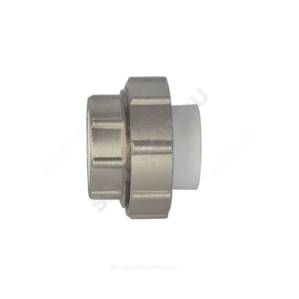 Муфта PP-R разъемная белая Дн 32 VALFEX 11157032