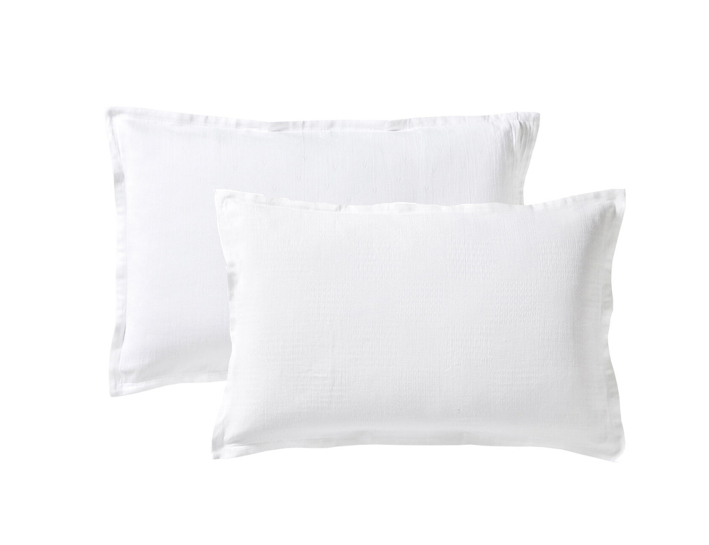 Наволочка blanc перкаль Blanc des Vosges 50x75 Белый