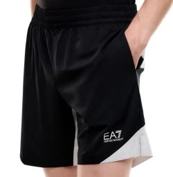 Мужские теннисные шорты EA7 Man Woven - black